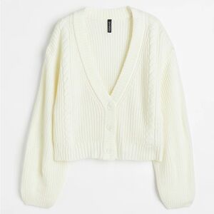 Cropped cardigan